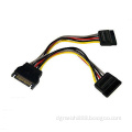 Customized SATA 15pin SATA IDE Power Cable